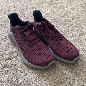 Mens Adidas Maroon/Gold/Grey Bounce+